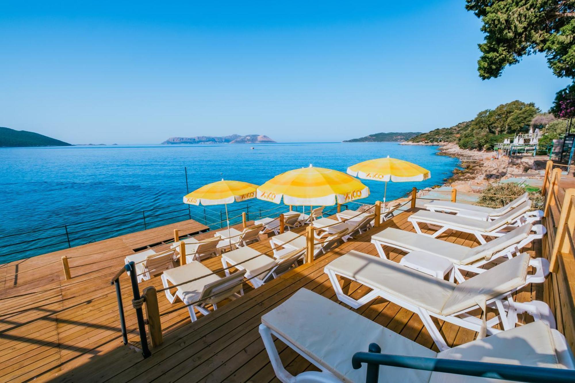 Sardunya Andifli Otel Kas Bagian luar foto