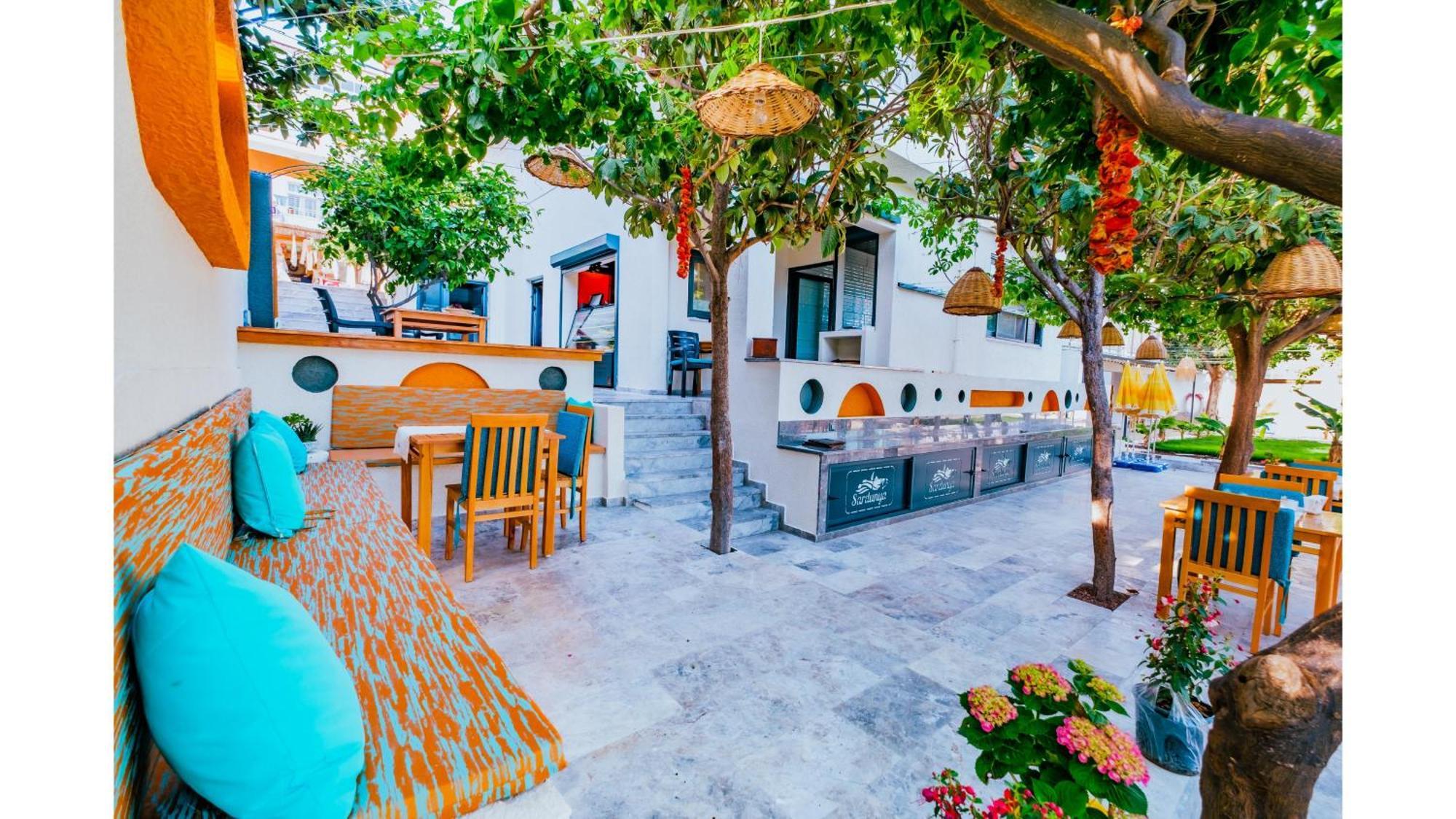 Sardunya Andifli Otel Kas Bagian luar foto